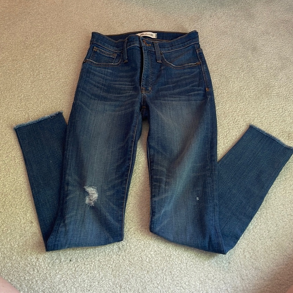 NWT MADEWELL 9” HIGH RISE SKINNY JEAN